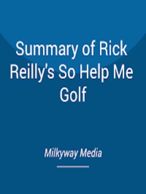 cover image of Summary of Rick Reilly's So Help Me Golf